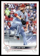 2022 Topps #213 Jon Lester 582 Montgomery