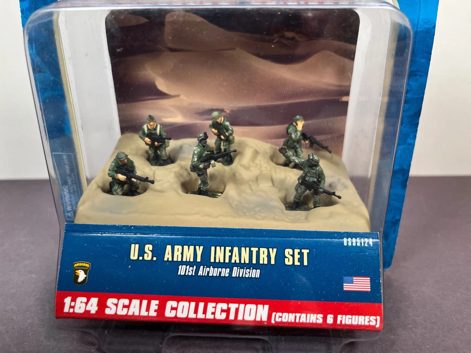 Corgi Tactical Strike US ARMY INFANTRY 101st Airborne Figure Set 1:64 Scale - Image 2 of 4