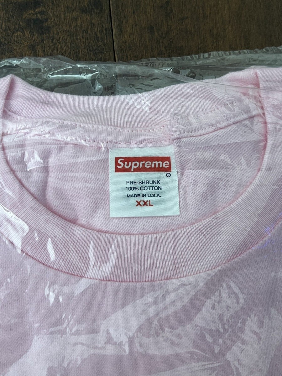 Supreme SS24 Records Tee Light Pink Size XXL New IN HAND | eBay