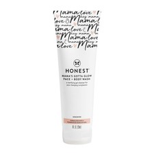 The Honest Company Mama's Gotta Glow Face and Body 8 Fl Oz Pack of 1 , White