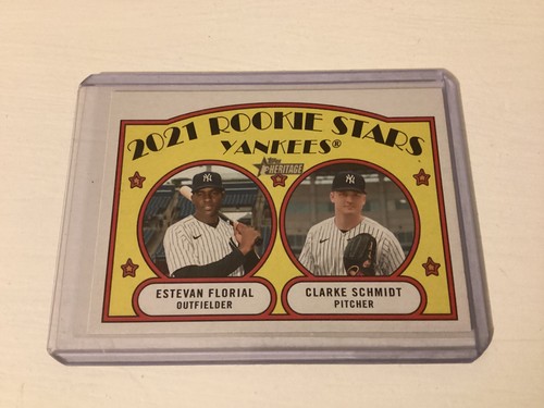 2021 Topps Heritage - CLARK SCHMIDT, Card #158 🥎ROOKIE🥎!!!
