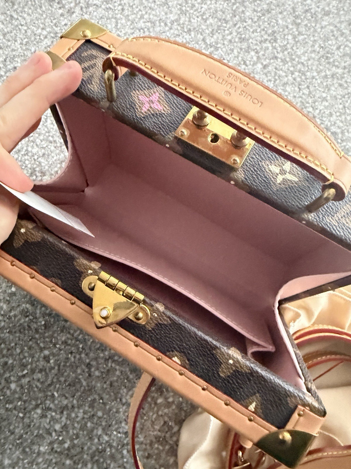 The Louis Vuitton Pre-Owned x Tyler the Creator Rush Hard Trunk Rare . image 3