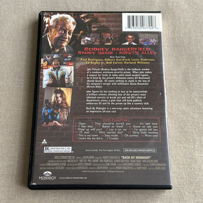 Back By Midnight (DVD 2004) Comedy Rodney Dangerfield Randy Quaid