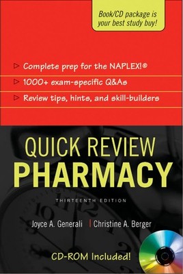 Quick Review: Pharmacy, Thirteenth Edition (APPLETON & LANGE'S QUICK REVIEW ...