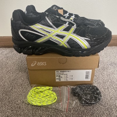 Kith for ASICS GEL-NIMBUS  10.1 Black /  Pure Silver ai1203a844-001 Size 11.5