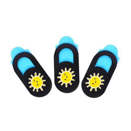 3pcs Laptops Kameraabdeckung Sonnenblumenmuster Privatsphäre Schutz Webcam Cover - 第 5/12 張圖片