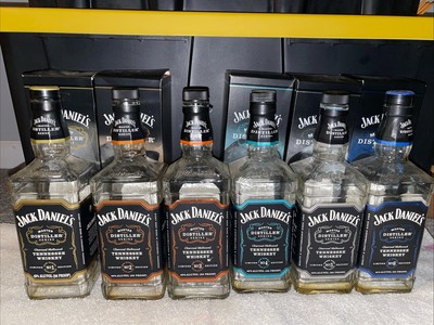 Jack Daniels Master Distiller Series 1,2,3,4,5,6 Bottle Set Jack Daniels Master Distiller Series 1,2,3,4,5,6 Bottle Set