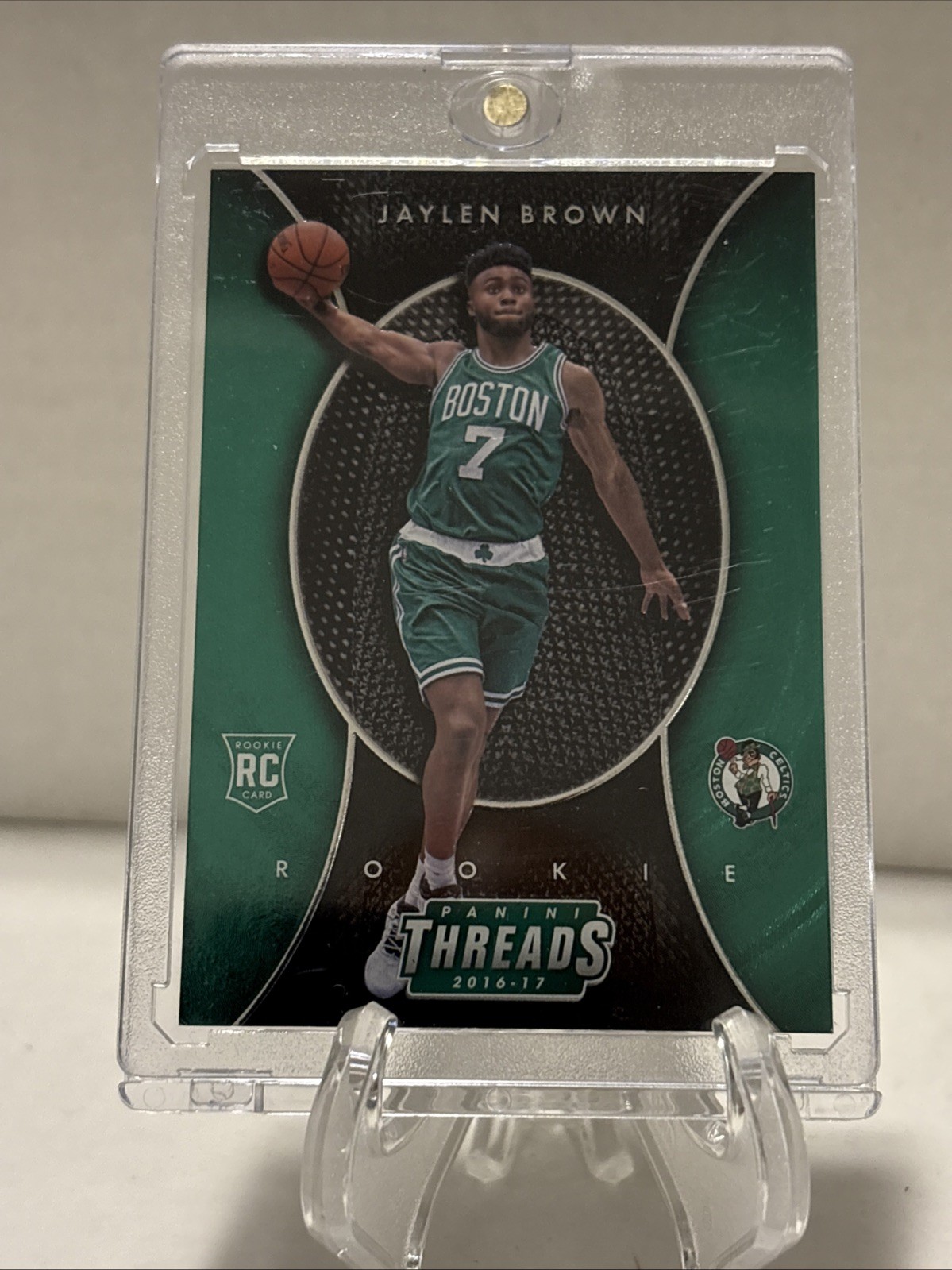 2016-17 Panini Threads - Micro Etch Rookies Jaylen Brown #270 (RC) Celtics