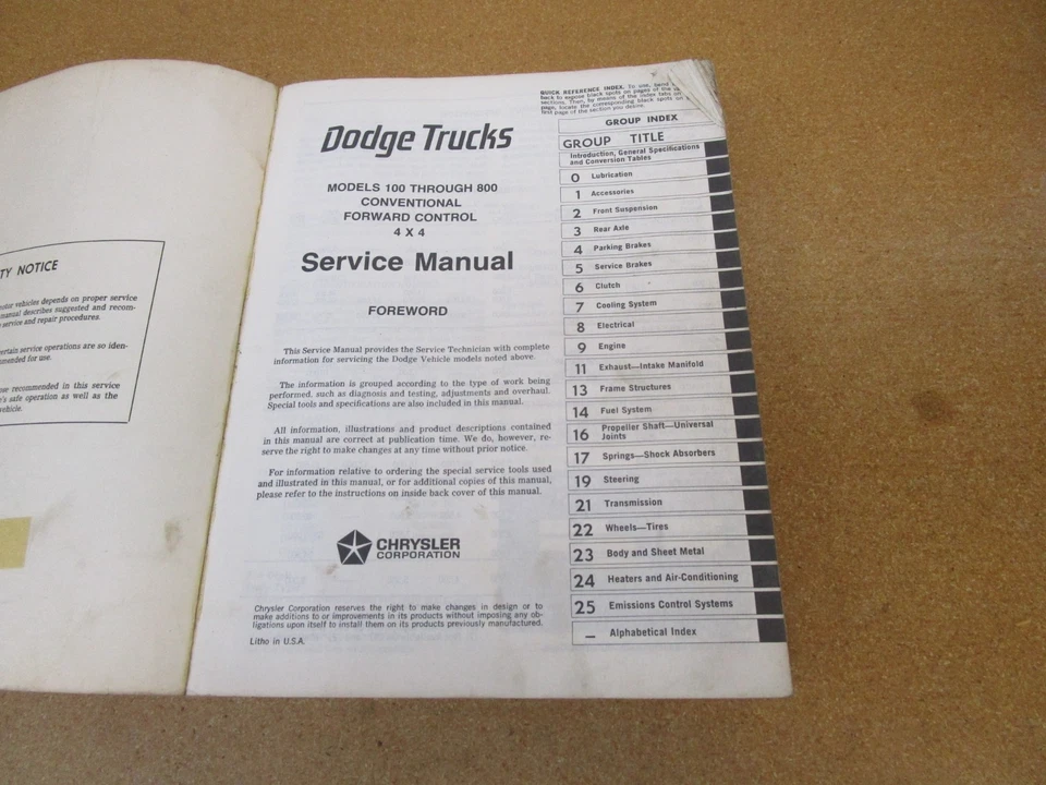 1974 Dodge грузовик пикап D W 100 200 300 магазин сервисное руководство оригинальная проводка - Изображение 4 из 4