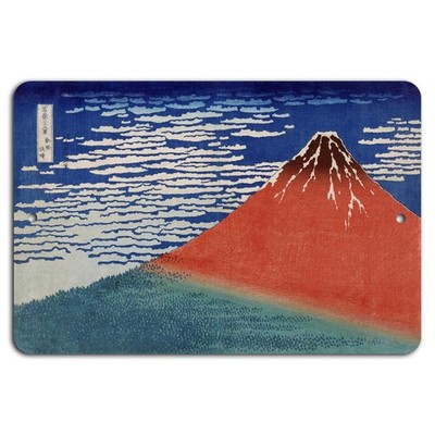 Mt Fuji Metal Sign BanginPrints Aluminum Vintage Japanese Art Landscape
