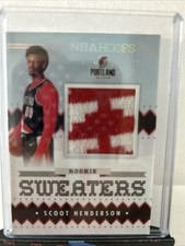 2023-24 Panini NBA Hoops - Rookie Sweaters Scoot Henderson #RSW-SCO (MEM, RC)