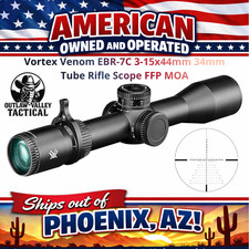 Vortex Optics Venom 3-15x44 FFP EBR-7C MOA Riflescope