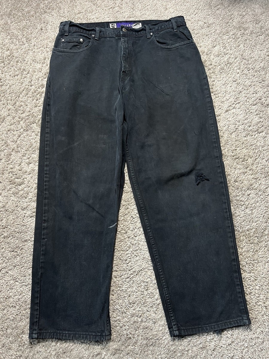 90s LEVI’S silvertab baggy black Levis Silvertab Baggy 90s Black 36x30 Skate Wide Grunge Y2K