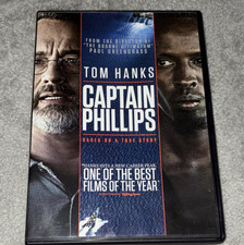Columbia Pictures Captain Phillips Widescreen DVD PG-13 Drama Tom Hanks Abdi
