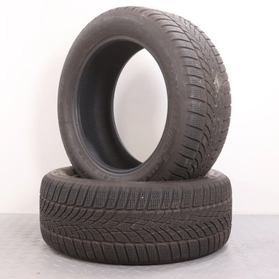 2x Winterreifen Dunlop WinterSport 4D Runflat 245/50R18 104V XL MOE RSC 4,5-5mm