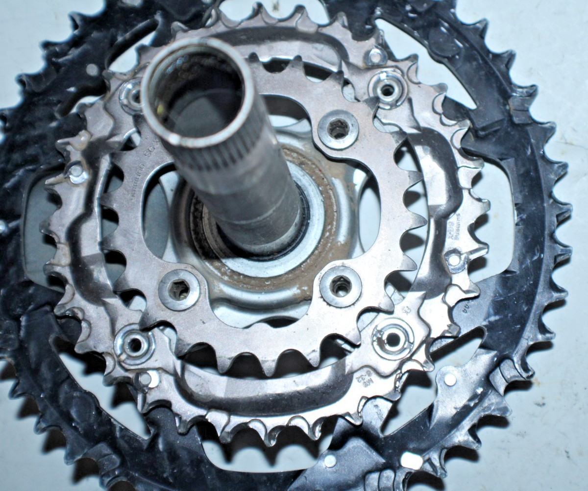 Deore LX Triple Drive Crank Arm 175mm BCD104/64 Hollowtech FC-M582