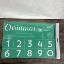 Chalk Couture Days ‘Til Christmas Transfer | NEW retired | Size C 12 x 18 inches