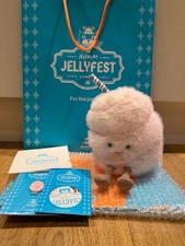 Jellycat Berlin Exclusive Jellyfest Amuseables Kathrin Candy Floss, Pin box