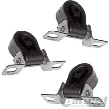 3x HALTER ABGASANLAGE GUMMIHALTER passend für VW GOLF 3+4 POLO T4 CADDY 2 VENTO