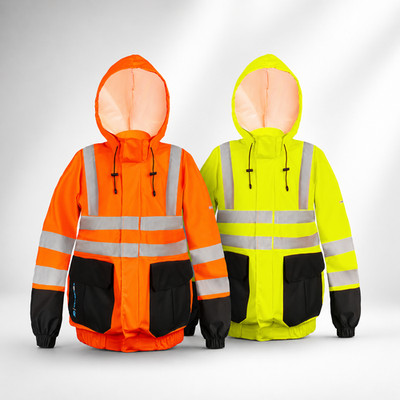 Warnschutzjacke Berufsjacke Wasserdicht Arbeitsjacke Jacke Warnschutz Schutz