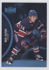2021 Skybox Metal Universe Alternate Jersey Blue Spectrum Nick Suzuki #137 0r2s