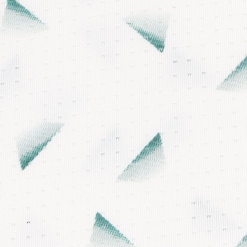 Adidas Ultimate365 Printed Faded Triangle Mesh White/Collegiate Green Shirt Men - Picture 3 of 15