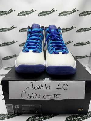 Jordan 10s Charlotte hornets edition size 10 Nike Air Jordan 10 X Retro Charlotte Hornets Size 10.5  main image 4