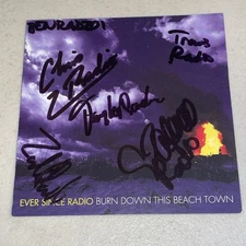 Ever Since Radio SIGNED CD BOOKLET Y2K Emo Punk Rock Ocean City Maryland MD Band