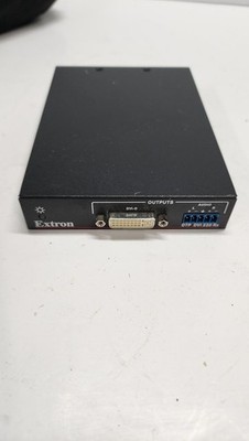 EUC Extron DTP DVI 4K 230 Rx digital twisted receiver no power cord