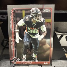 2025 Topps Chrome Football #18 Leonard Floyd, Atlanta Falcons