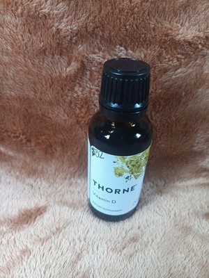 THORNE Vitamin D Liquid - Vitamin D Supplement Exp 08/2026