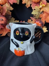 TK Maxx Halloween Hexen Katze Trick or Treat gruseliger Kaffeebecher süß 🎃🎃