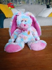 Ty Beanie Baby Fritters The Rabbit With Tag Protector Retired BBOC Official Club