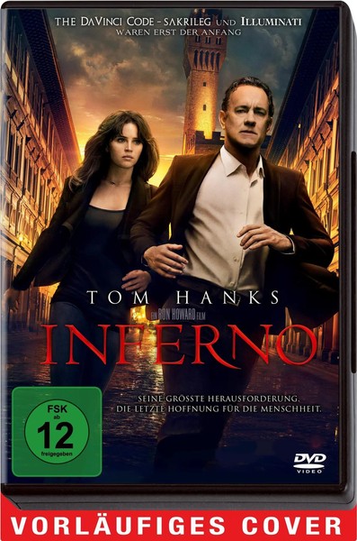 Inferno | David Koepp | Deutsch | Dvd | 1X DVD-9 | 2023 | Ean 4030521745186-image
