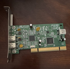 IEEE 1394 FireWire PCI Expansion Card 3-Port PCB Marking 1394 VER:1