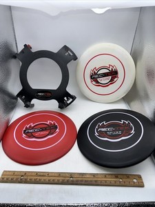 Rec-Tek Disc Golf Discs With Carry Caddy Tek Level 3 - Needs Strap Full Set