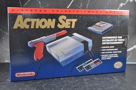Nintendo Entertainment System NES Action Set 1990 Super Mario Bros/Duck Hunt