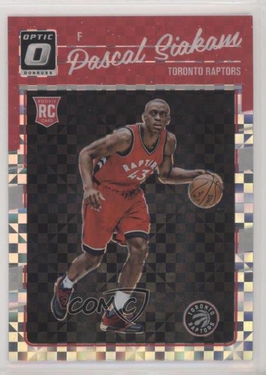 2016-17 Panini Donruss Optic Checkerboard Prizm Pascal Siakam #171 Rookie RC 0el