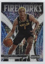 2022 Panini Prizm Draft Picks Fireworks White Sparkle Jeremy Sochan #FW-JS 11yh