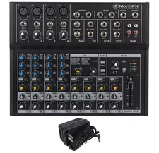 Mackie Mix12FX 12-Channel Compact Mixer W/FX Proven Performance Built Rugged