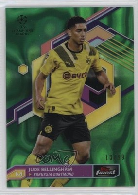 2022-23 Topps Finest UEFA Club Competitions 13/99 Jude Bellingham #22 01eh