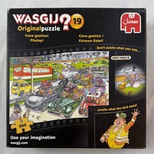 Wasgij Original 19 Pylonen-Salat 950 Teile Jumbo Puzzle Cone-gestion Pitstop