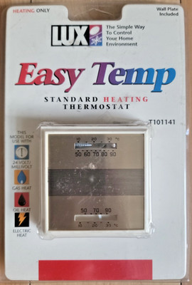 LUX T101141 Mechanical Cool & Heating Thermostat Cool P/N 49504 - NEW Sealed