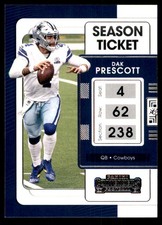 Dak Prescott 2021 Panini Contenders #25 Cowboys NFL READ FREE SHIP AutographDen