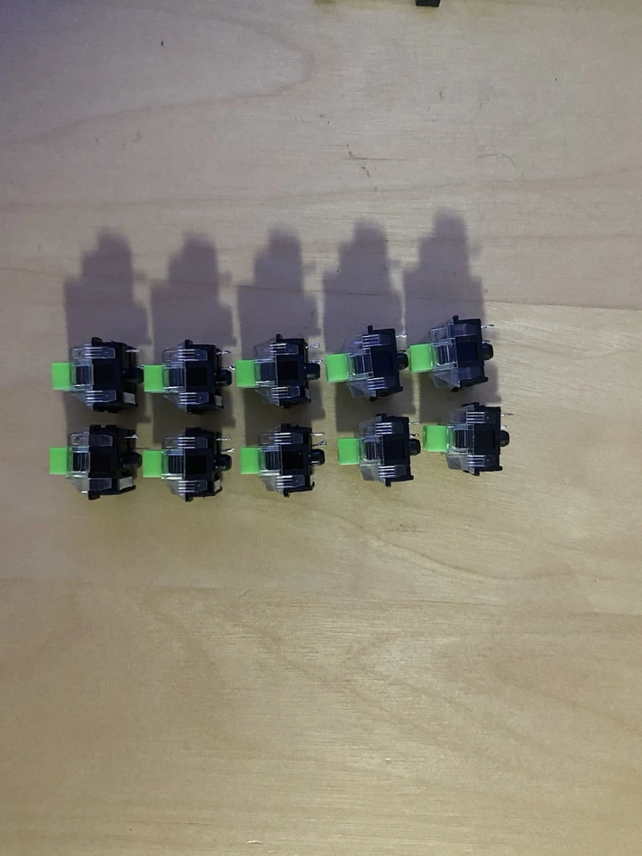 Razer Blackwidow v3 green Switch Clear Top -10pcs- - Image 2 of 4