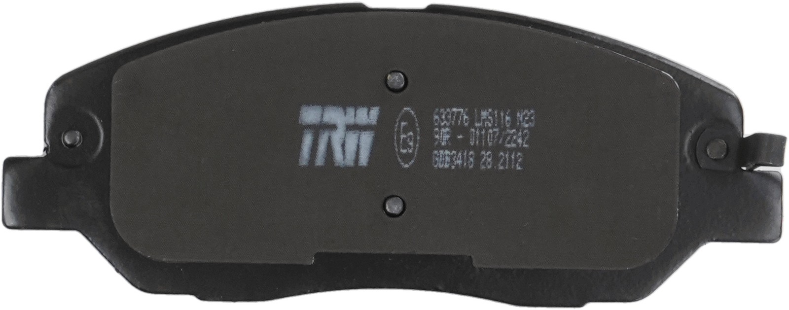 Plaquettes de frein TRW GDB3418 pour frein à disque d'essieu automobile