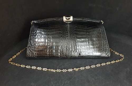 POCHETTE TRACOLLA IN COCCODRILLO VINTAGE | eBay