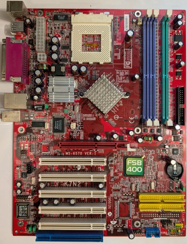 [RETRO] MSI K7N2 Delta-L - Sockel 462 - nForce 2 Ultra - ATX - AGP PCI Audio LAN