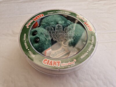 GIANTmicrobes Minis Bad Breath Plüsch-Spielzeug-Set 3-teilig Im Original-Tin