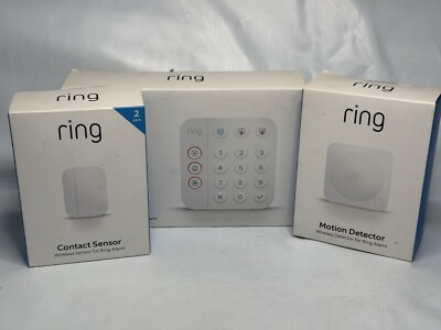 Ring Wireless Indoor Alarm: Keypad, Motion Detector, Contact Sensor